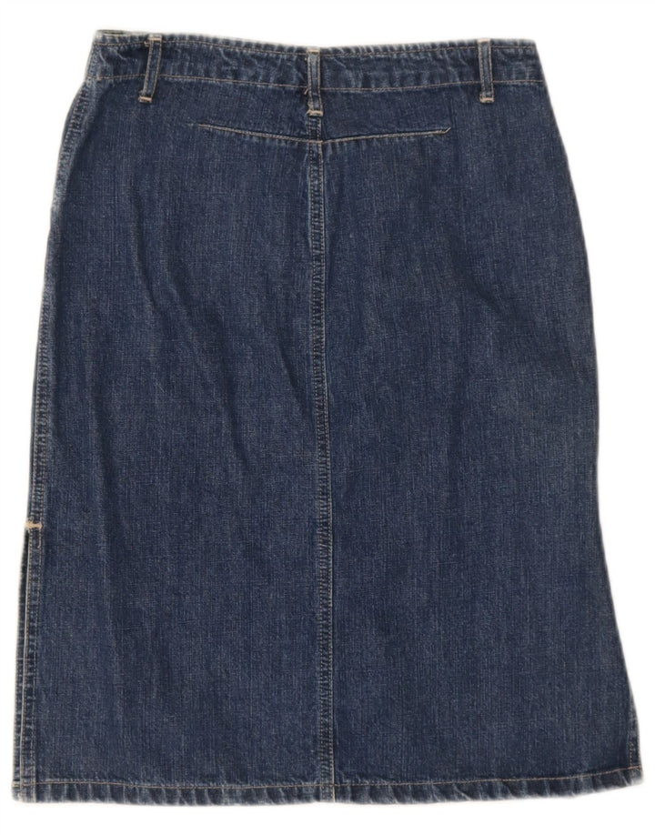 Carrera denimnederdel til kvinder W28 Medium marineblå bomuld
