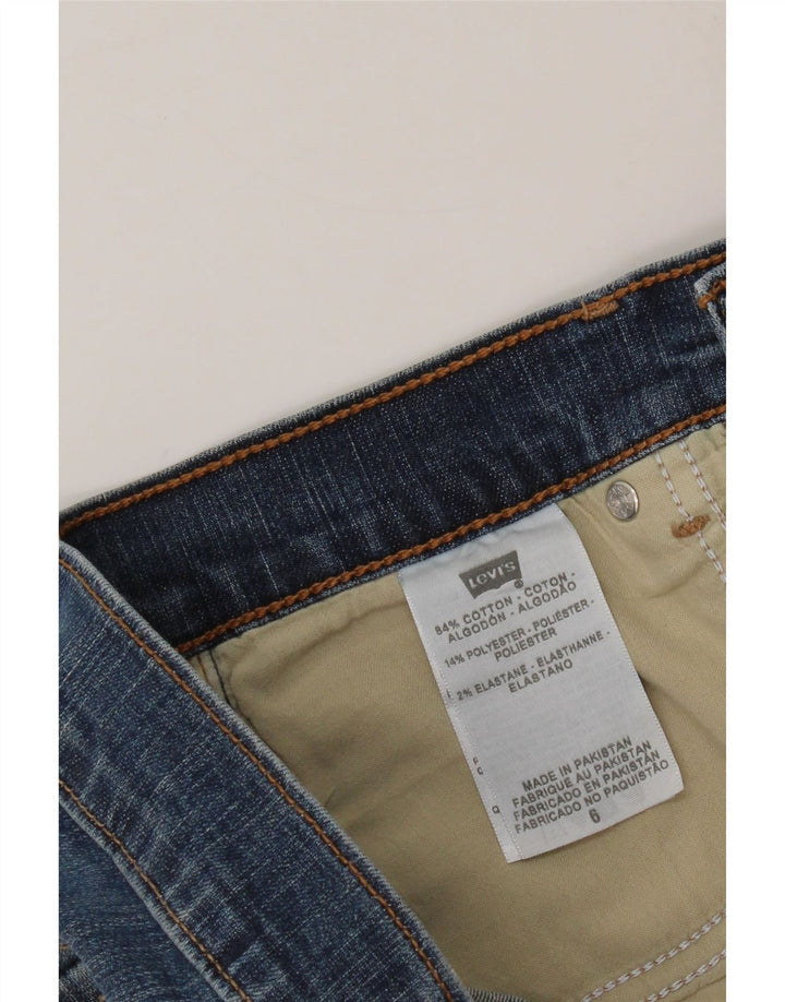 LEVI'S Womens Denim Shorts US 6 Medium W28 Blue Cotton Vintage Levi's and Second-Hand Levi's from Messina Hembry 