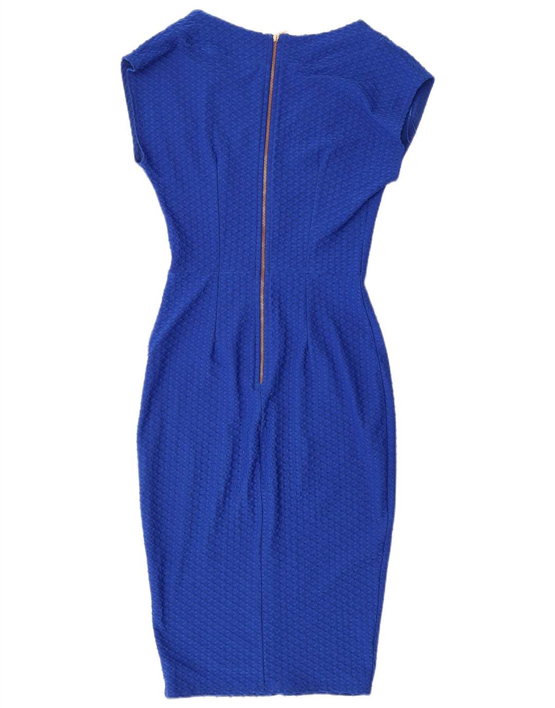 CLOSET Womens Bodycon Dress UK 10 Small  Blue Polyester