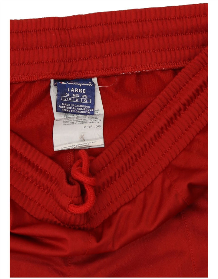 Champion Herre grafisk træningsdragt Bukser Large Rød Polyester