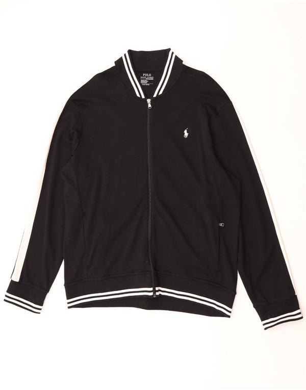 Polo Ralph Lauren Herre træningsdragt Topjakke XL Sort Colourblock Bomuld