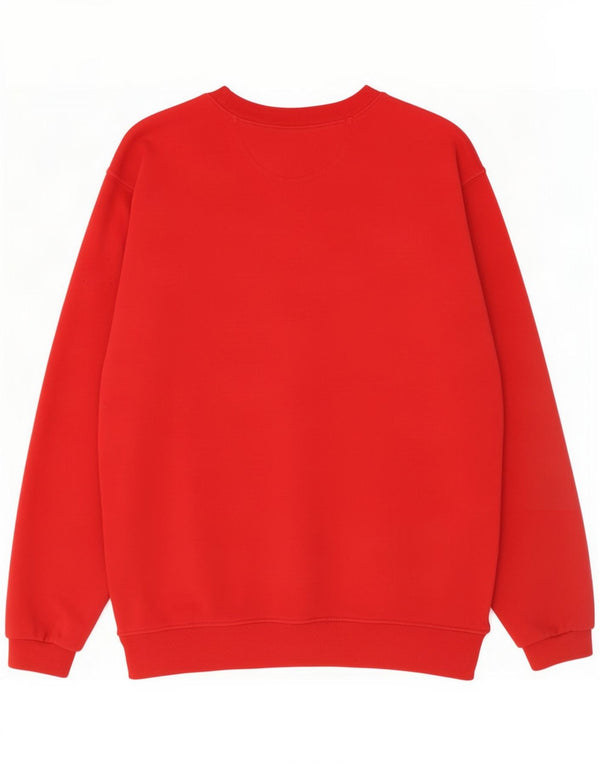 Champion Boys Grafisk Sweatshirt Jumper 11-12 år Rød Bomuld