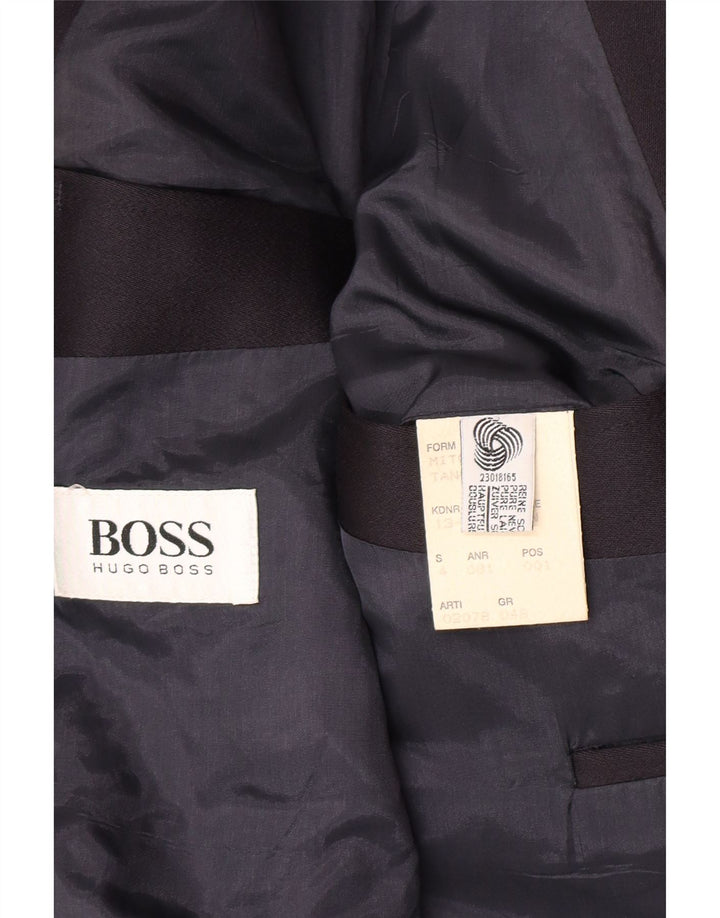 Hugo Boss Herre dobbeltradet blazerjakke EU 48 Medium Navy Blue