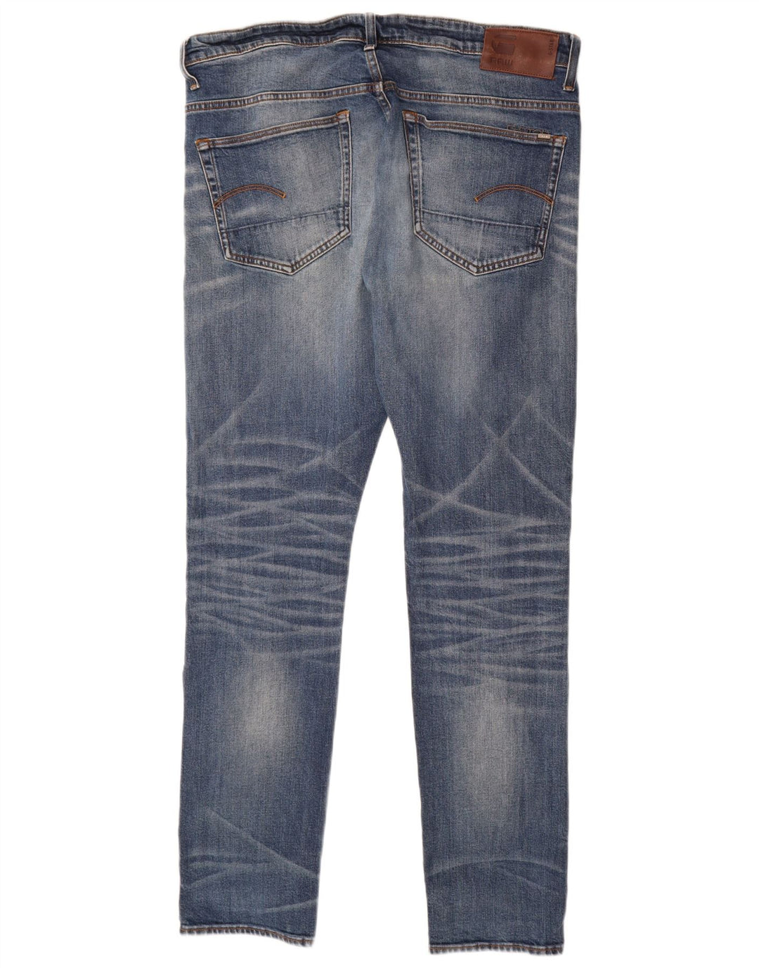 G-STAR Herre 3301 tilspidsede jeans W36 L34 Blå