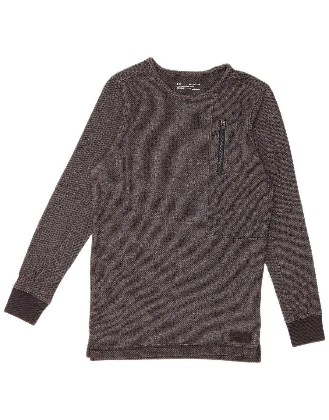 Under Armour Herre Top Langærmet XS Grå