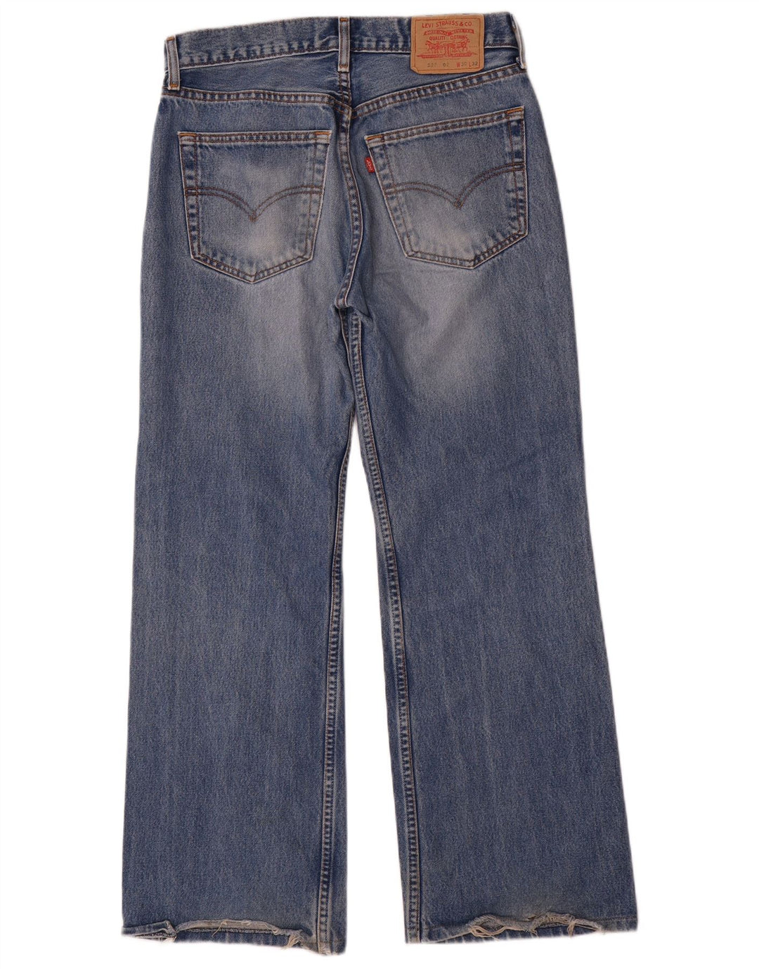 Levi's Herre 527 Bootcut Jeans W30 L32 Blå Bomuld