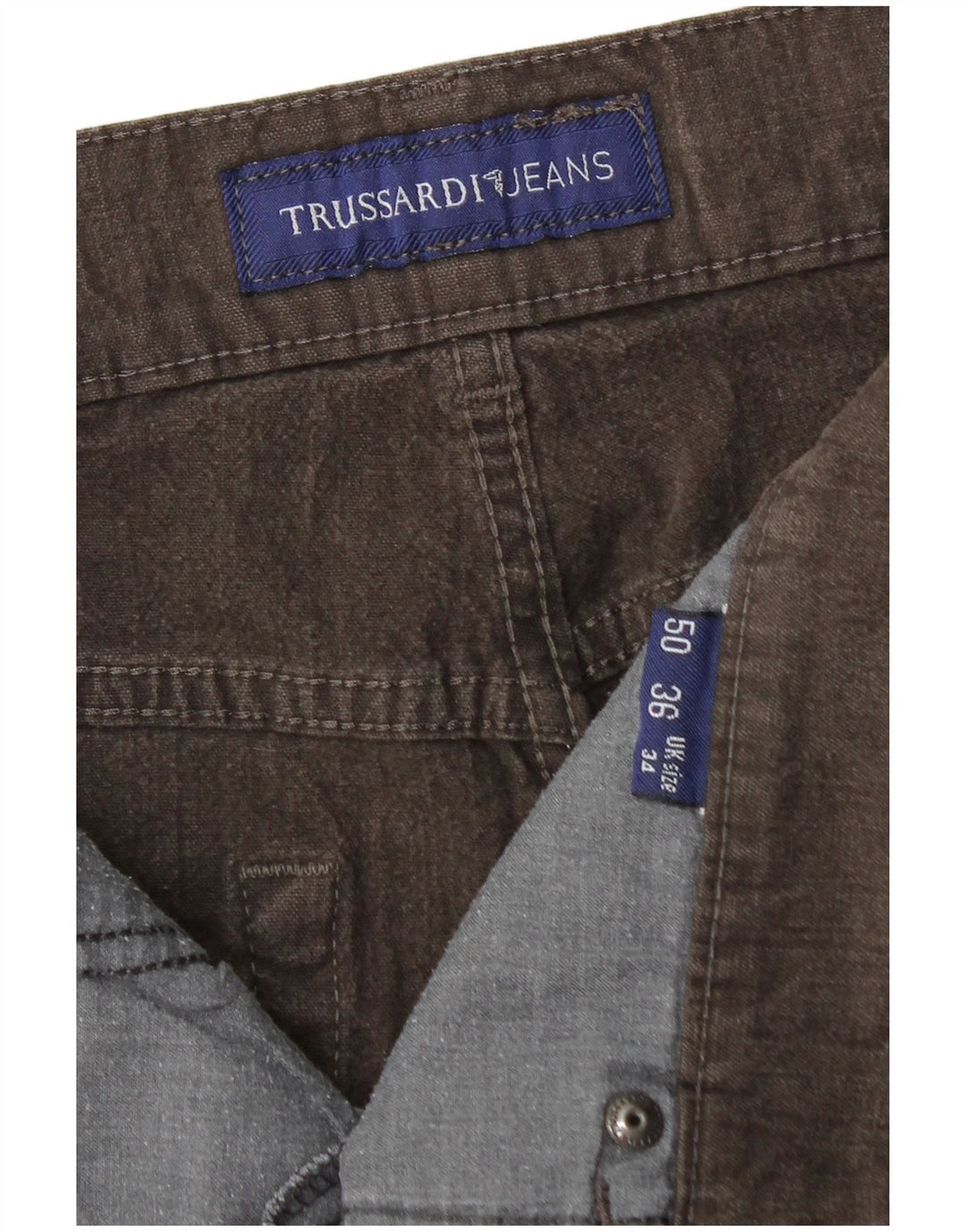 TRUSSARDI Lige Casual Bukser til mænd IT 50 Large W34 L29 Brun