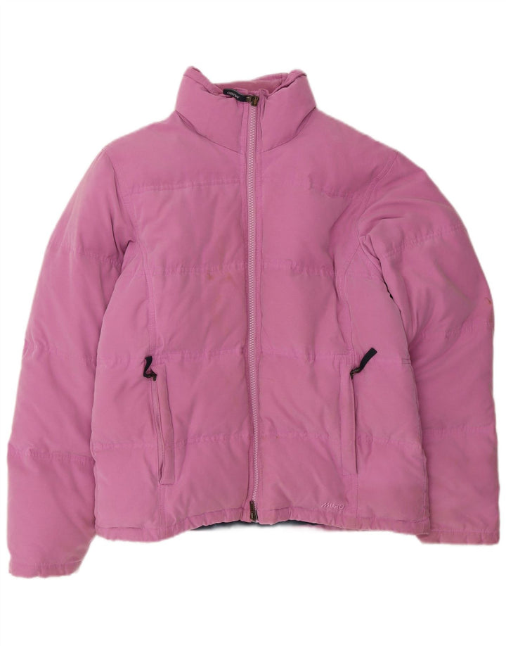 Musto Dame Oversized Polstret Jakke UK 10 Small Pink Polyester