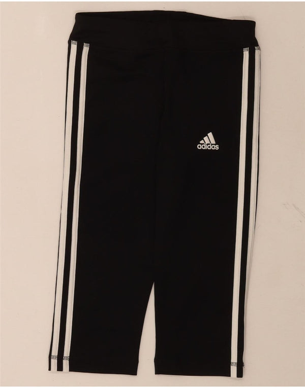 Adidas Girls Climalite Capri Leggings 11-12 år Sort polyester