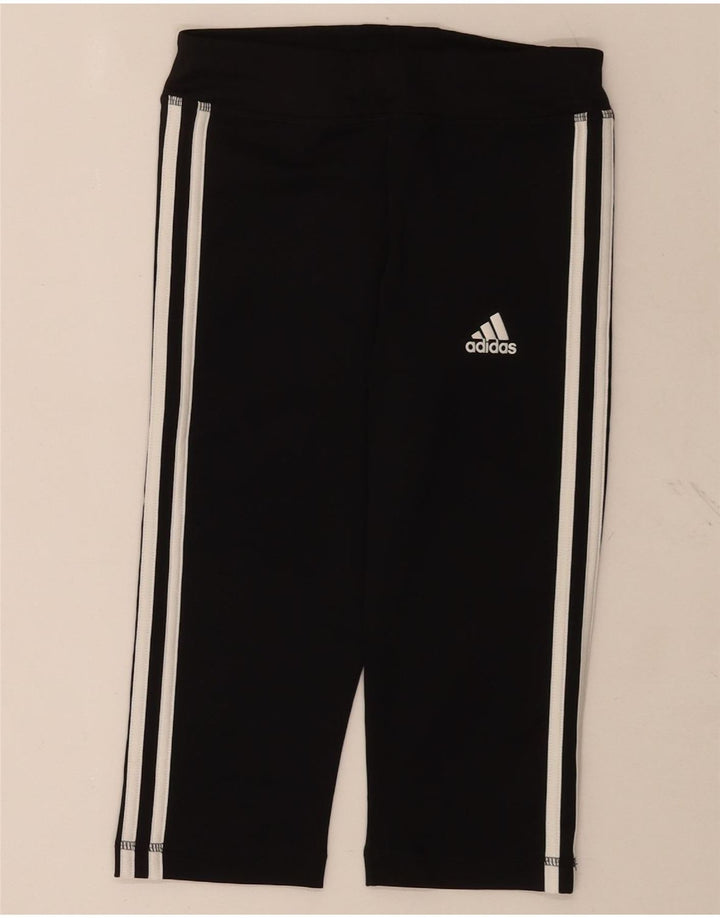 Adidas Girls Climalite Capri Leggings 11-12 år Sort polyester