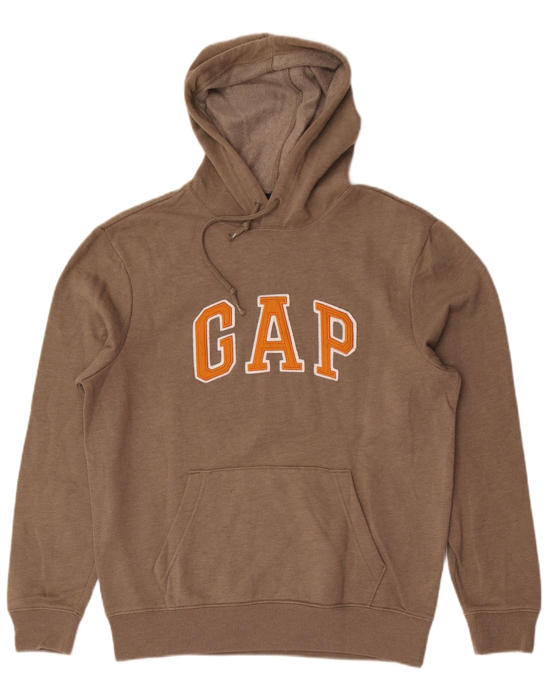 Gap Herre grafisk hættetrøje Jumper Medium Brun Bomuld