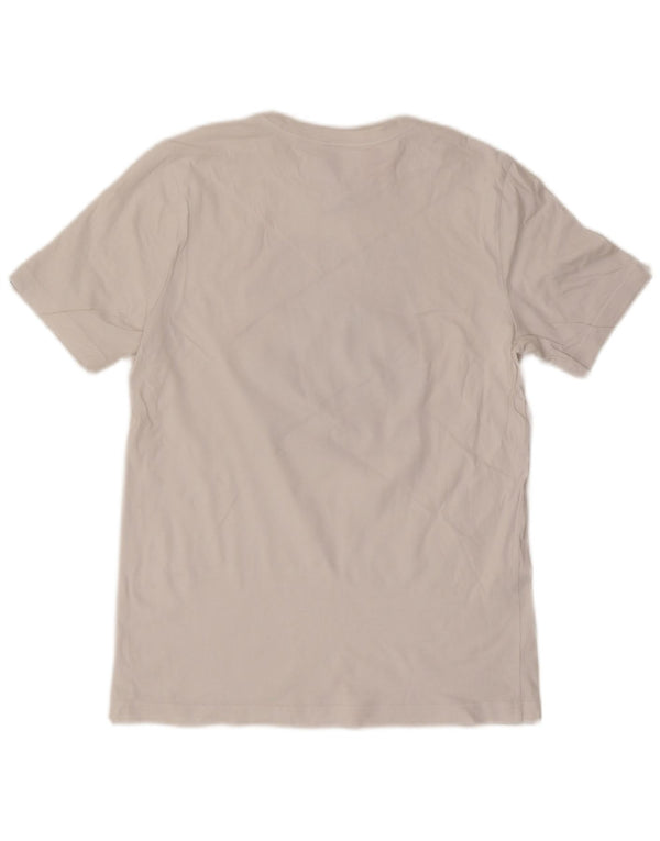 Adidas drenge grafisk t-shirt top 13-14 år hvid bomuld