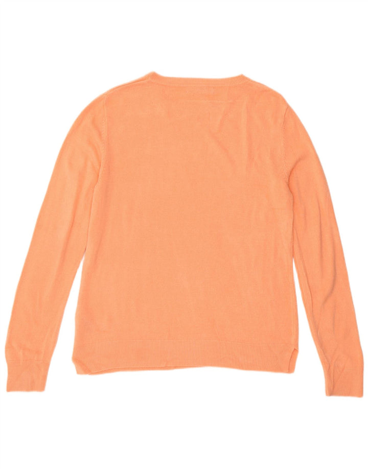 Marks & Spencer Dame sweater med rund hals DK 12 Medium Pink Akryl