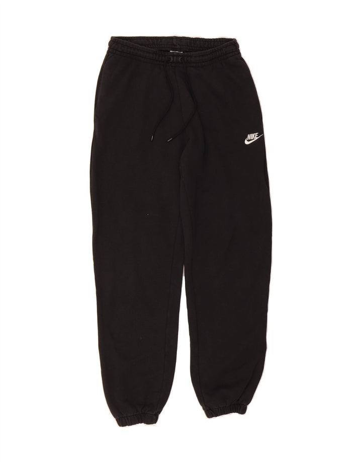 NIKE Mens Tracksuit Trousers Joggers Small  Black Cotton Vintage Nike and Second-Hand Nike from Messina Hembry 