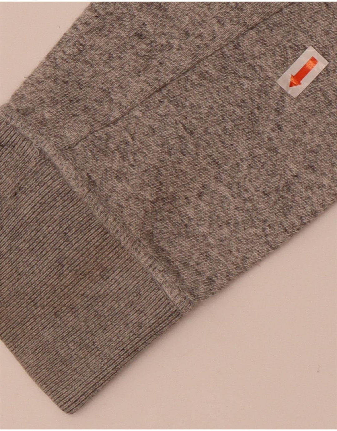 Superdry Herre Top Langærmet Medium Grey Flecked Bomuld