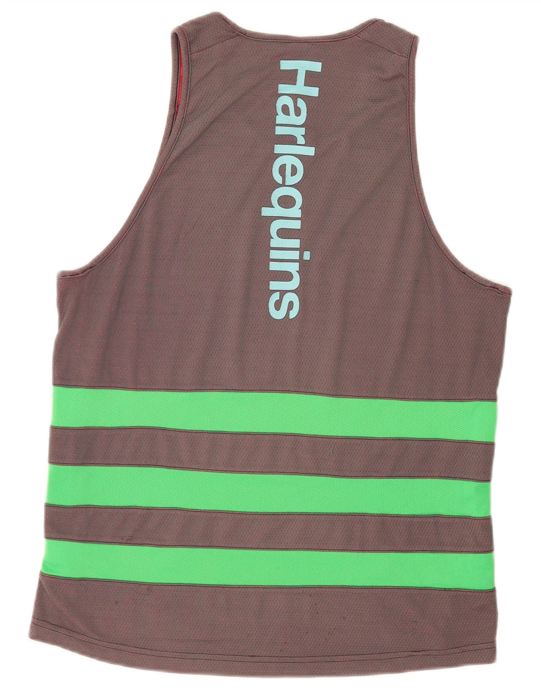 Adidas Herre Grafisk Vest Top Stor Grå Colourblock Polyester
