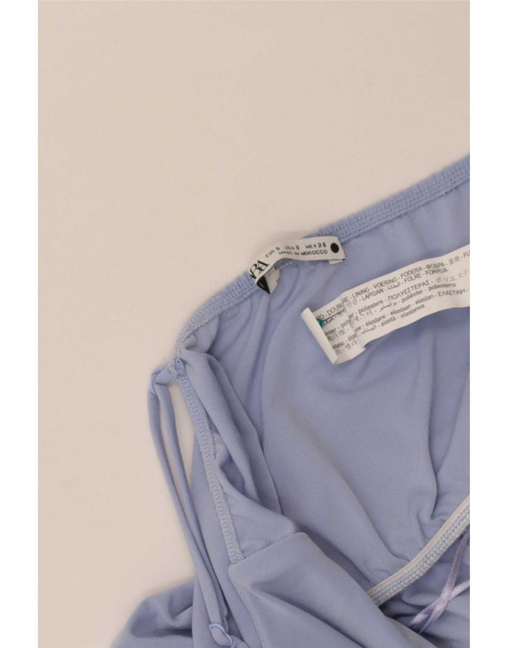 Zara Badetøj til kvinder UK 8 Lille blå polyester