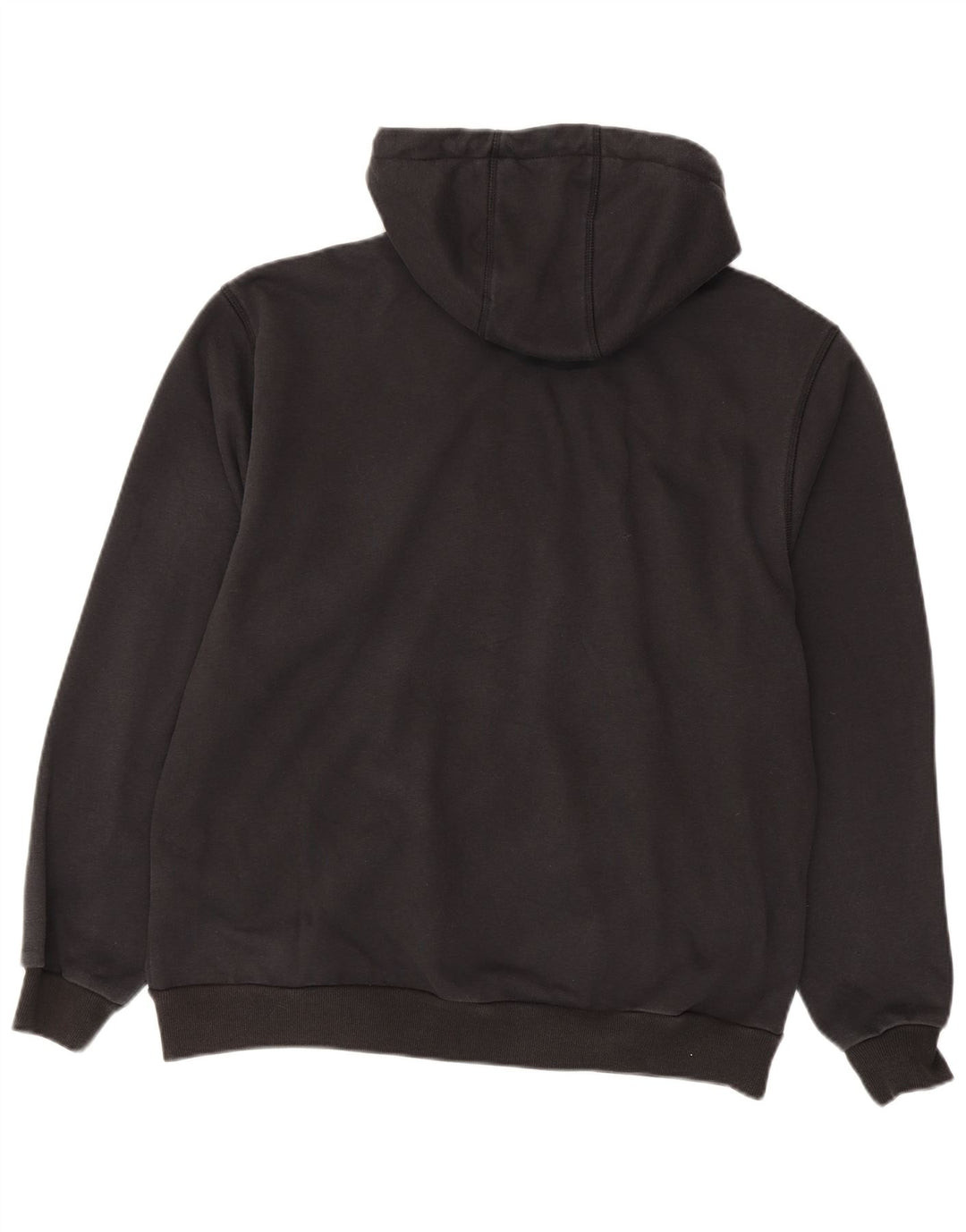 Carhartt Herre Relaxed Fit Hættetrøje Sweater med lynlås Stor sort polyester