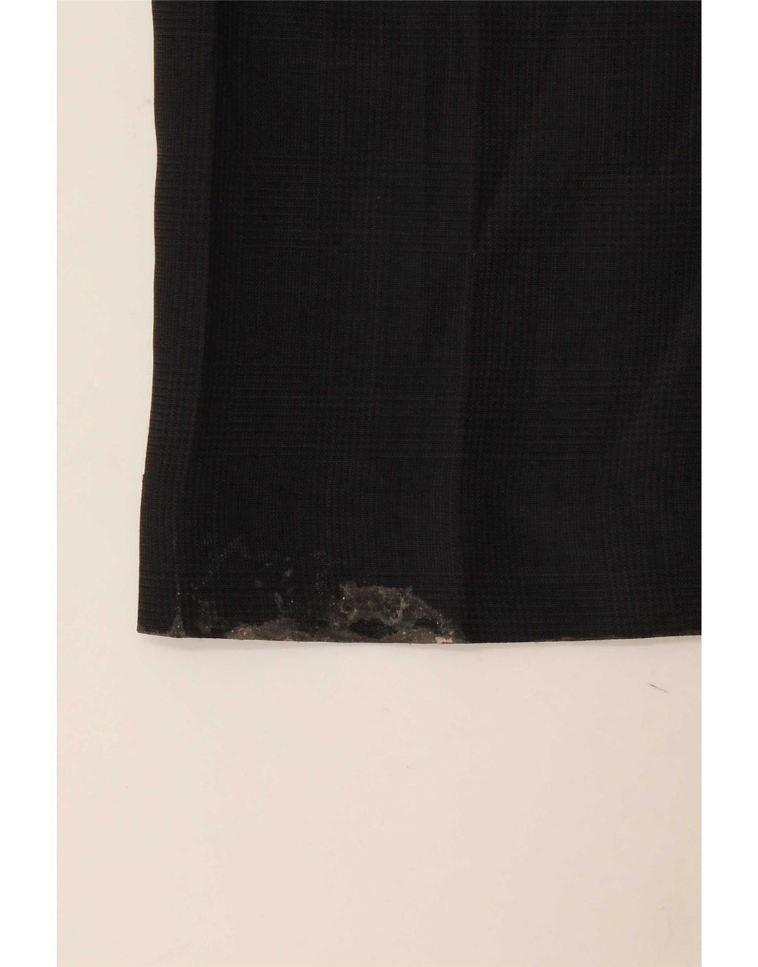 Marks & Spencer Straight Suit bukser til mænd W36 L33 sort polyester