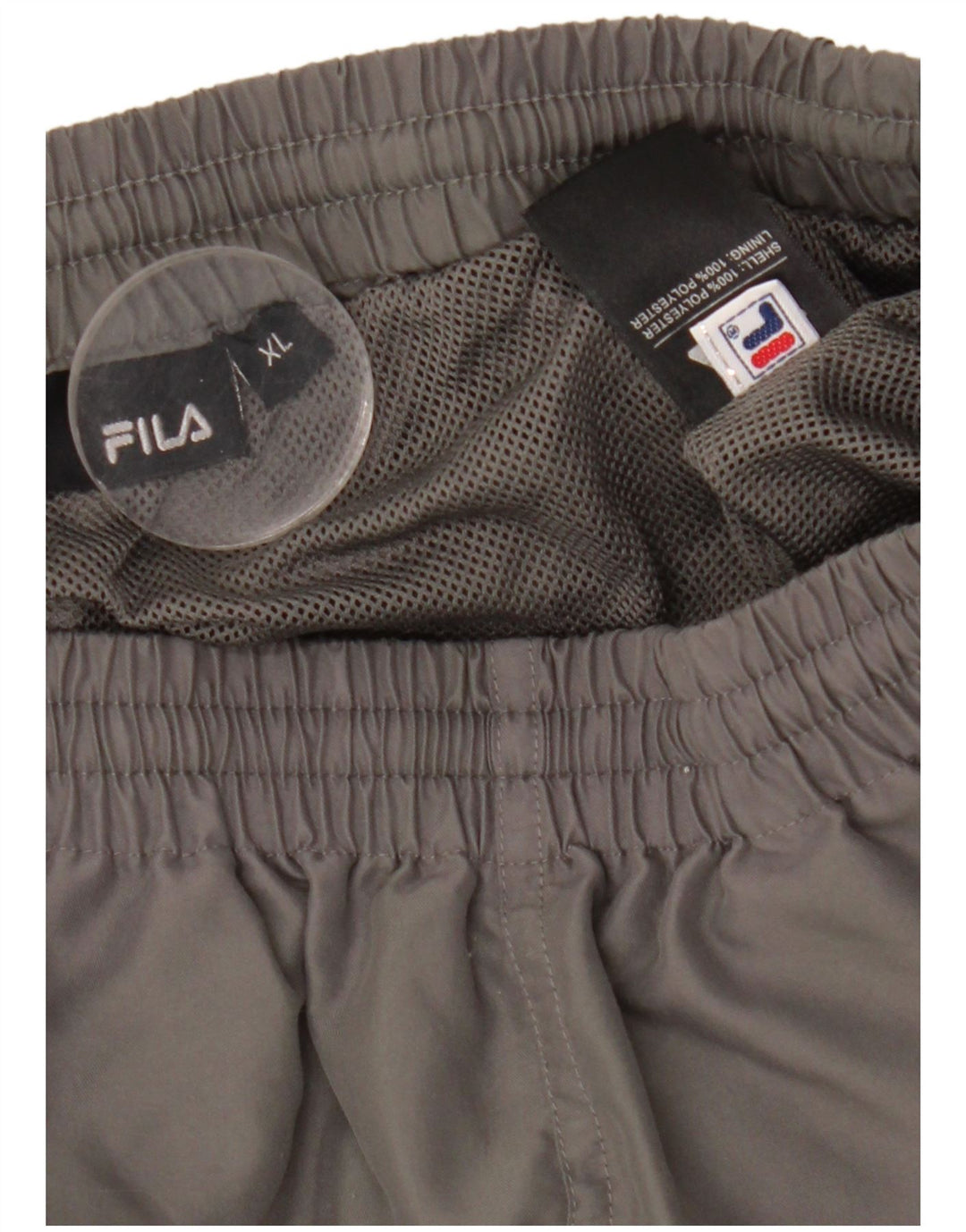 Fila Herre Sportshorts XL Grå Polyester