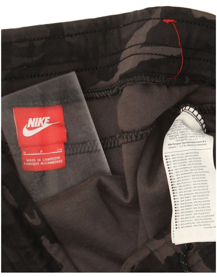 Nike Træningsdragt bukser til mænd Joggers Lille sort Camouflage Bomuld