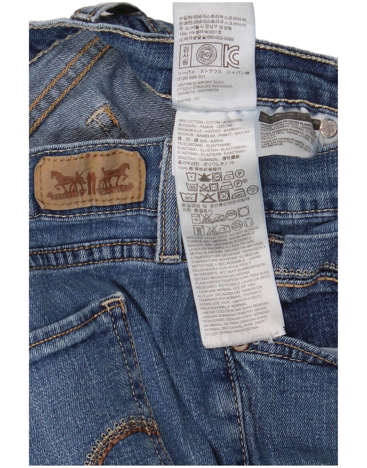 Levi's Dame 515 Bootcut Jeans W31 L32 Blå Bomuld