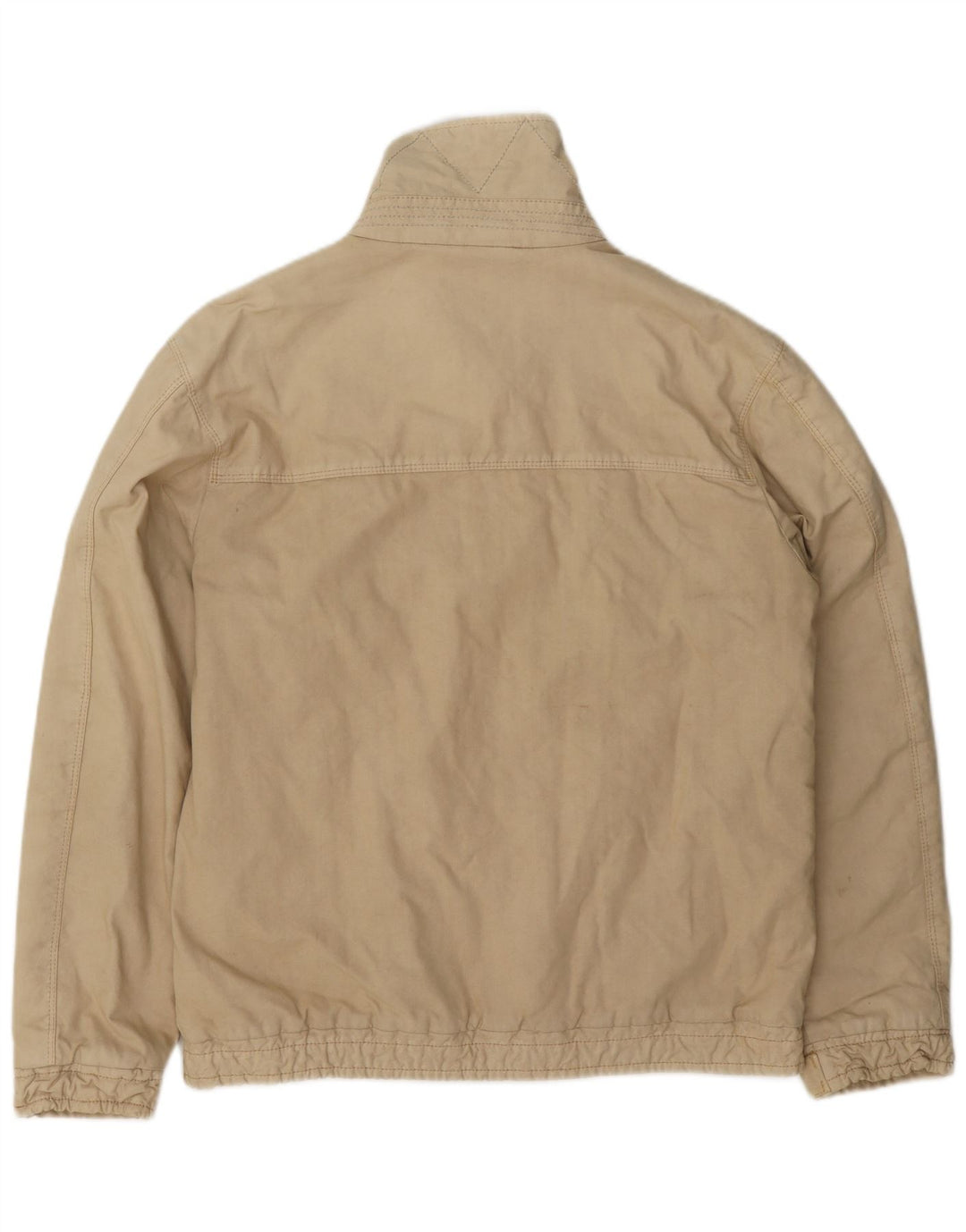 Murphy & Nye Herre Regular Fit Utility Jacket UK 38 Medium Beige Bomuld