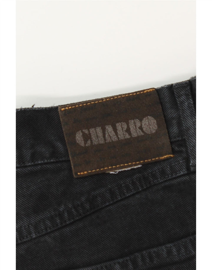 CHARRO koniske jeans til kvinder str. 32 W32 L32 Sort bomuld