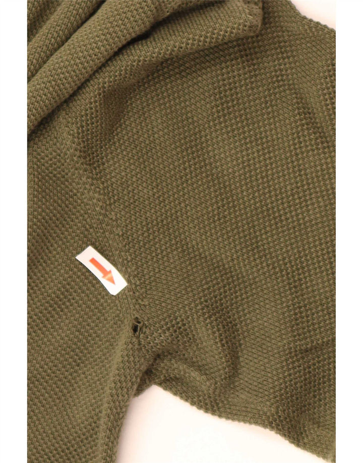 Gant Herre Crew Neck Jumper Sweater 2XL Khaki Bomuld