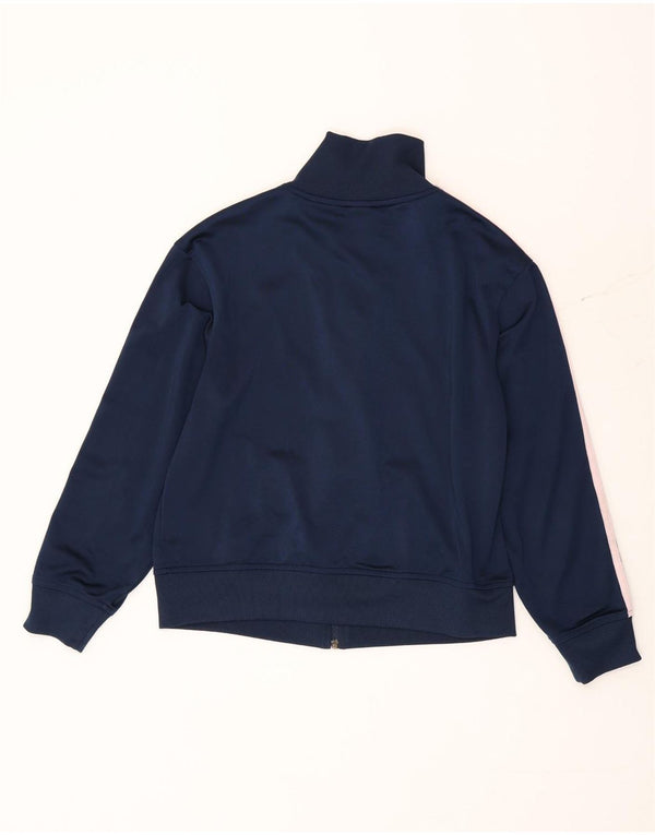 Adidas træningsdragt topjakke til kvinder UK 14 Mellem marineblå polyester