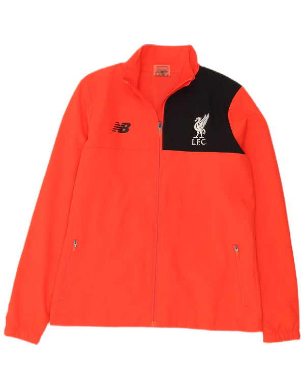 New Balance Boys Liverpool Træningsdragt Topjakke 13-14 år XL Orange