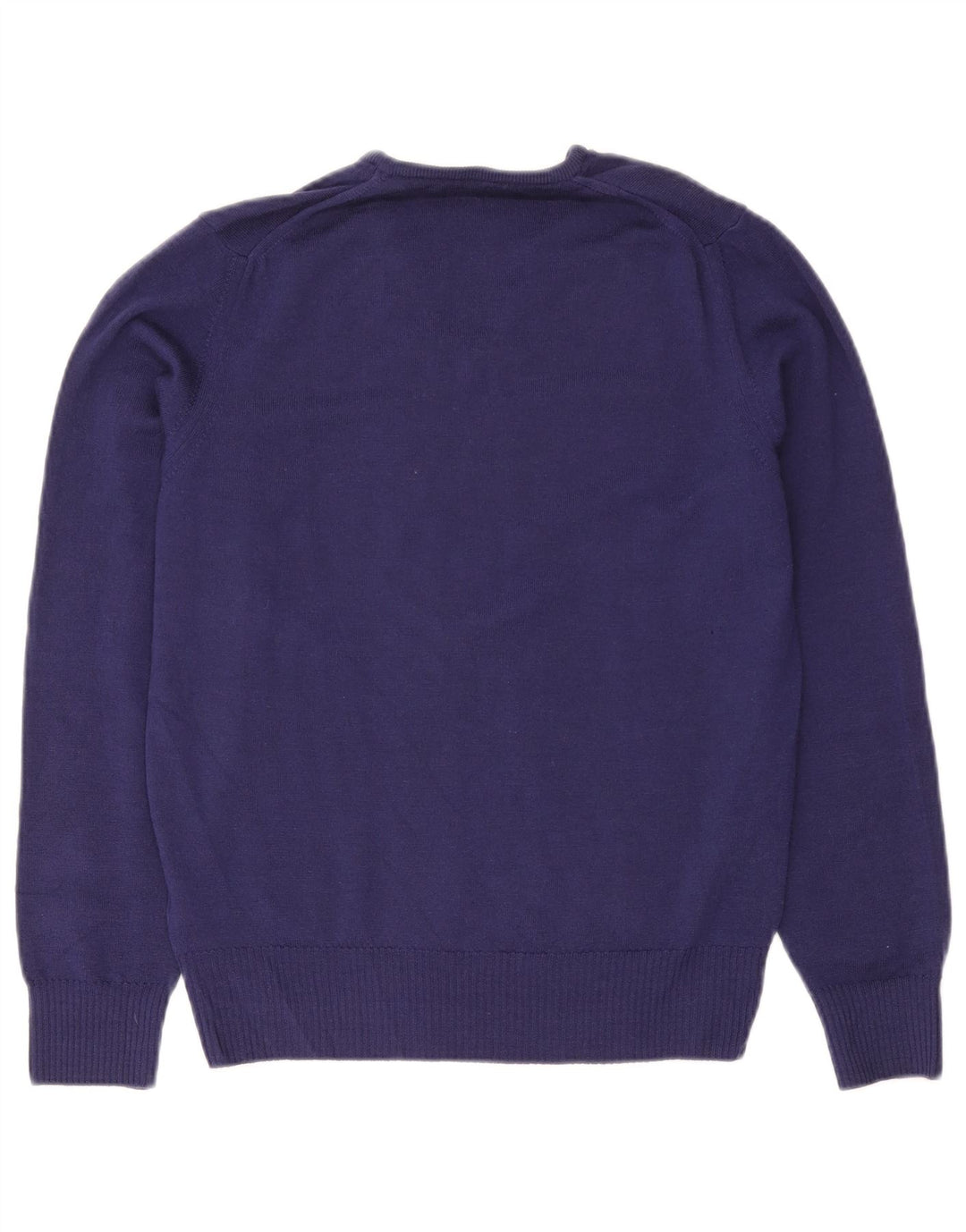 Zara Herre V-hals sweater Medium Lilla Uld