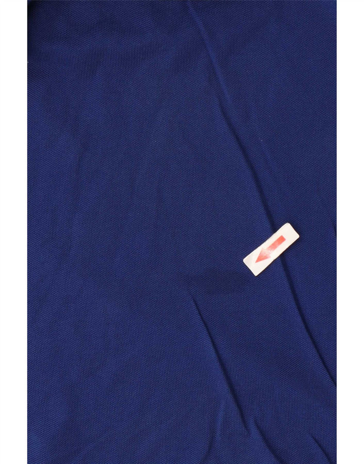Armani Jeans Poloskjorte til mænd Stor blå Colourblock Bomuld