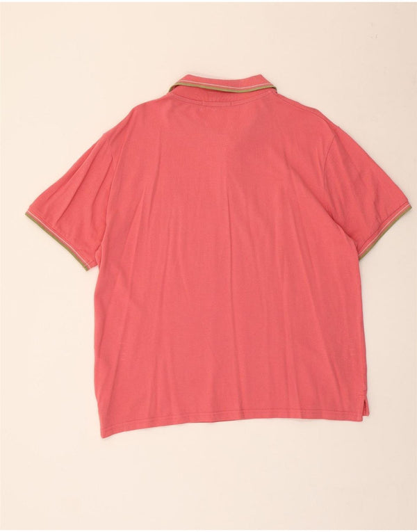 Trussardi herre poloshirt 2XL Pink bomuld