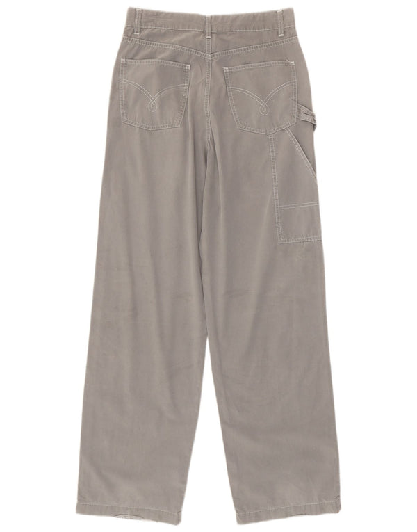 Moschino Herre Straight Cargo Bukser UK 36 Small W30 L31 Grå Bomuld