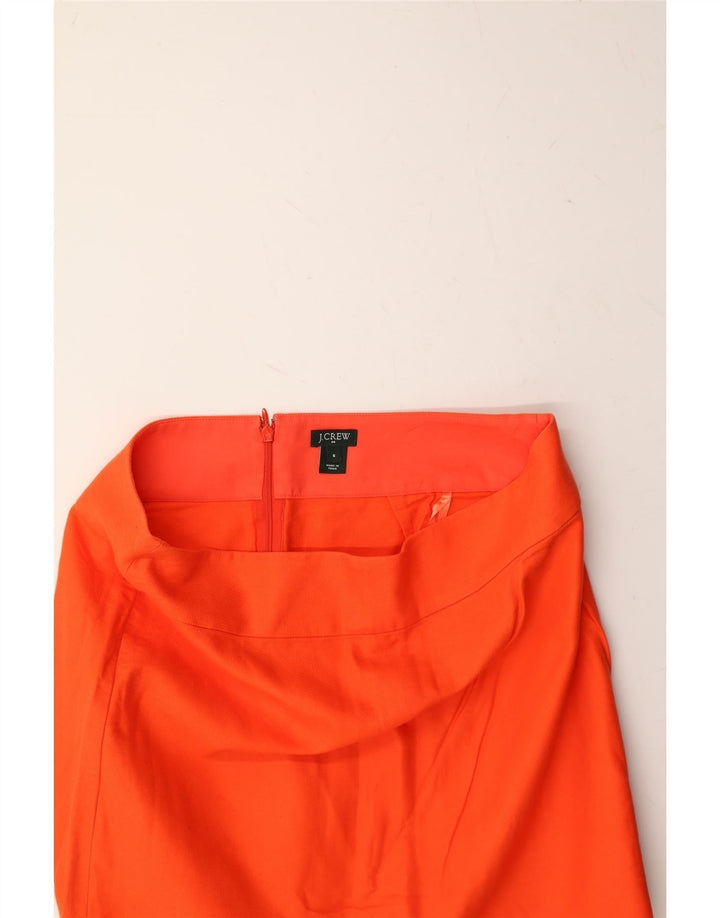 J. CREW Womens Mini Skirt US 6 Medium W30  Orange Cotton Vintage J. Crew and Second-Hand J. Crew from Messina Hembry 