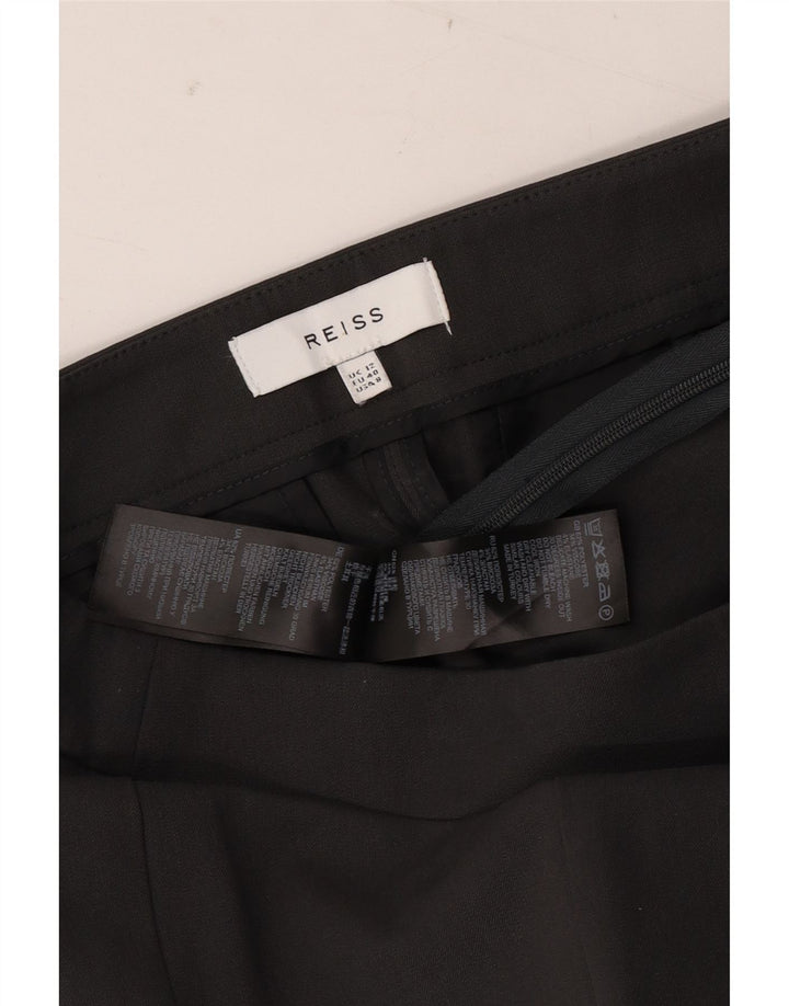 REISS Slim Chino Bukser til kvinder UK 12 Medium W30 L28 Grå Polyester