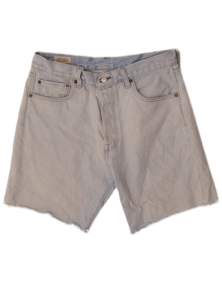 LEVI'S Mens 501 Denim Shorts W33 Medium  Blue