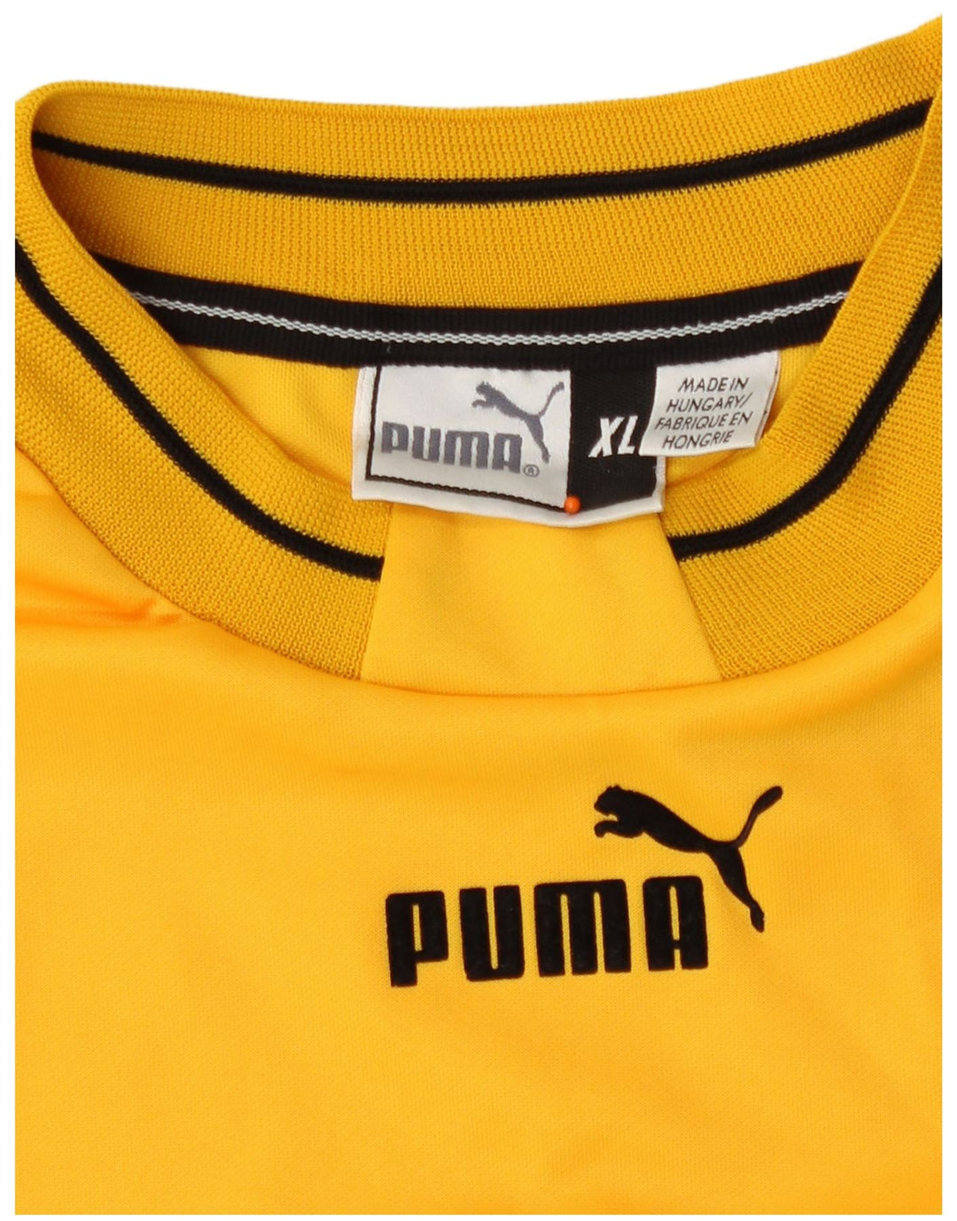 Puma Herre T-Shirt Top XL Gul
