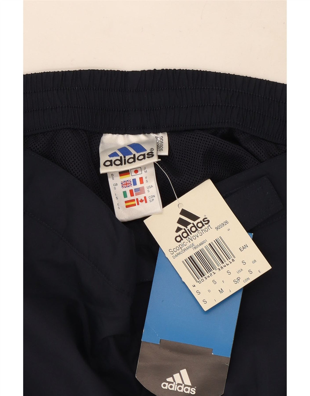 Adidas Sportsshorts til mænd Små marineblå polyester