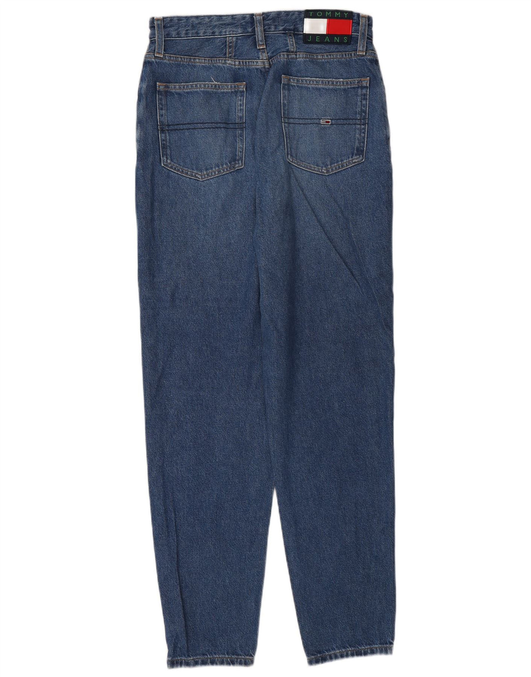 Tommy Hilfiger Dame-tilspidsede jeans W27 L29 Blå Bomuld