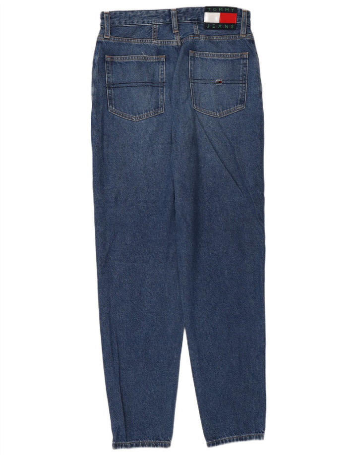 Tommy Hilfiger Dame-tilspidsede jeans W27 L29 Blå Bomuld