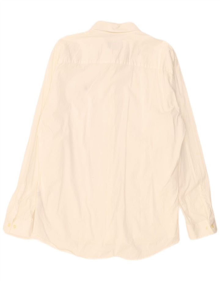 Marlboro Classics Herre Slim Fit skjorte 2XL Off White Bomuld