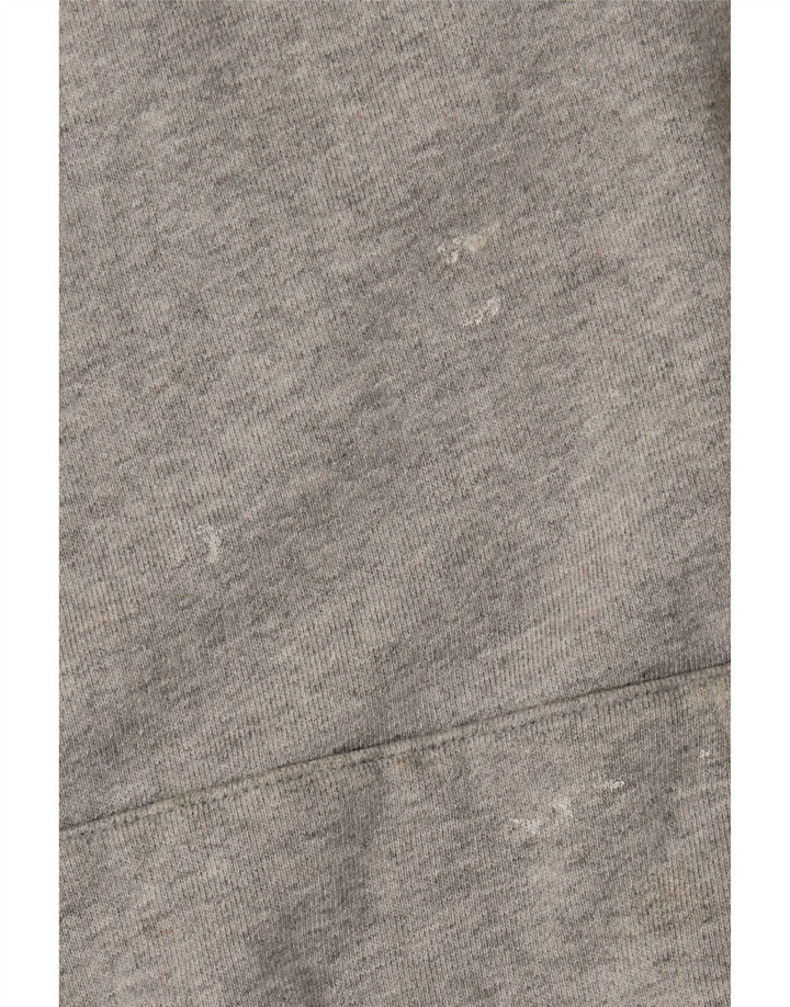 Adidas Dame Oversized Hoodie Jumper UK 14 Medium Grey Bomuld