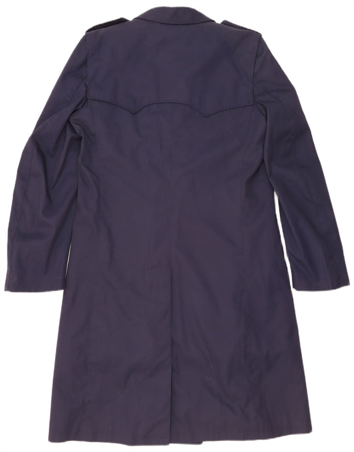 Vintage Trench Coat til mænd IT 48 Medium Navy Blue