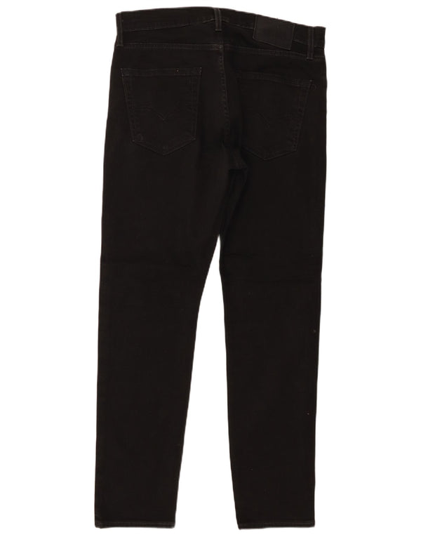 Levi's Herre 512 Slim Tapered Jeans W32 L30 Sort Bomuld