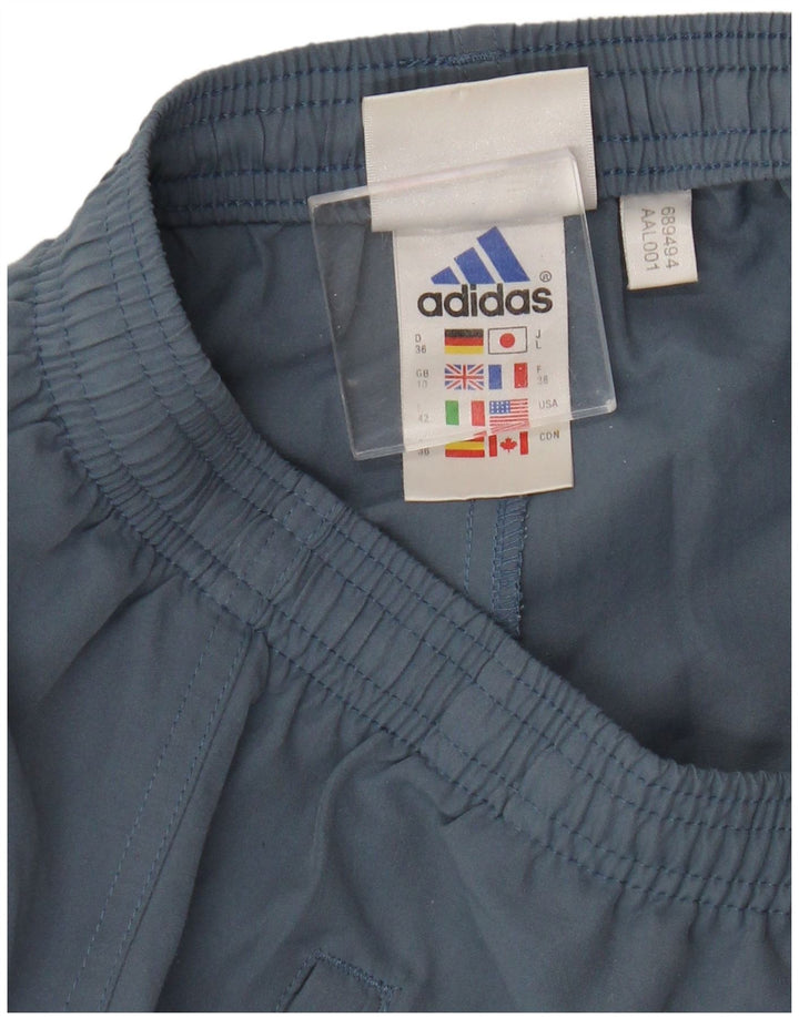 Adidas Sportsshorts til kvinder UK 10 Small Blue Polyester