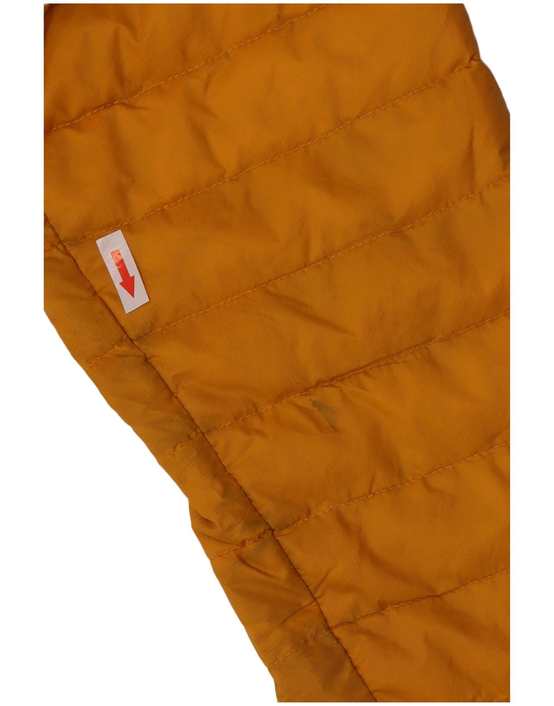 Mountain Warehouse Herre hættepolstret jakke UK 40 Stor gul nylon