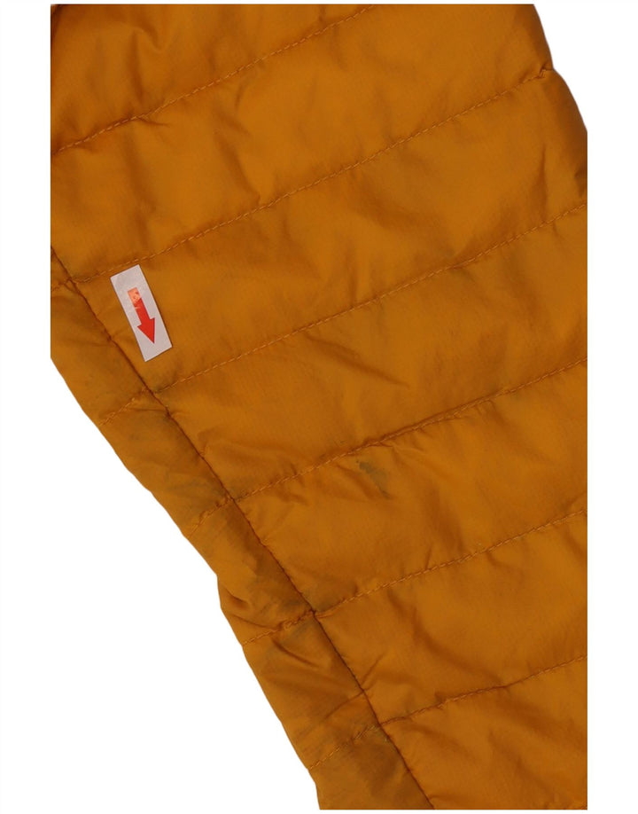 Mountain Warehouse Herre hættepolstret jakke UK 40 Stor gul nylon