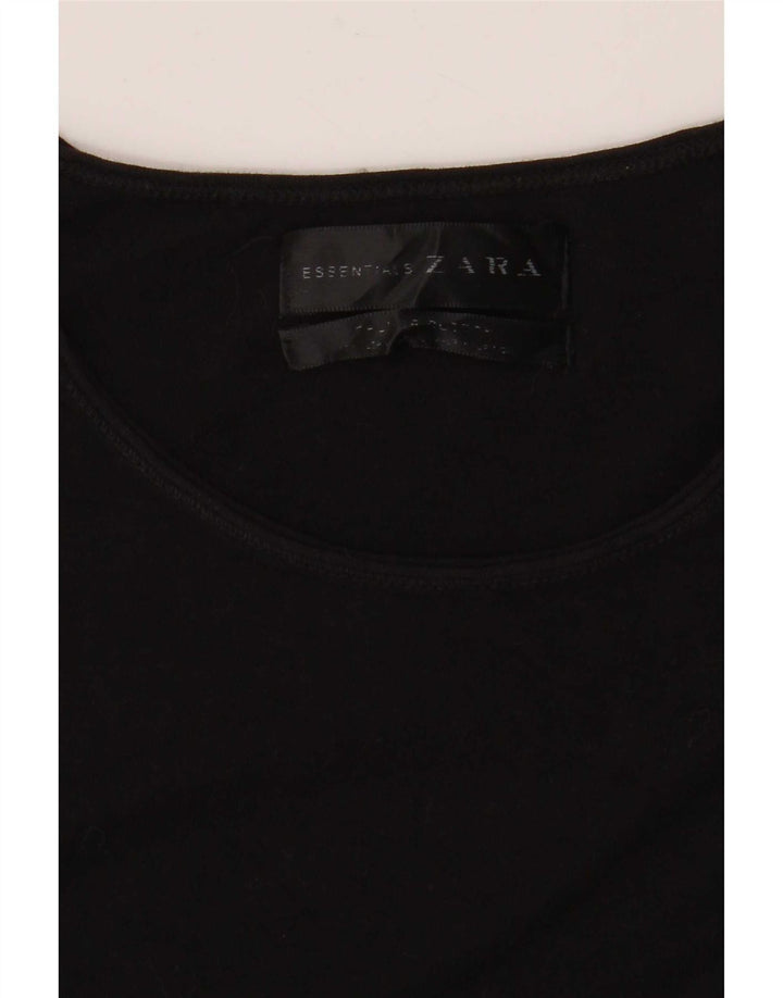 Zara T-Shirt Top UK 14 Medium Sort